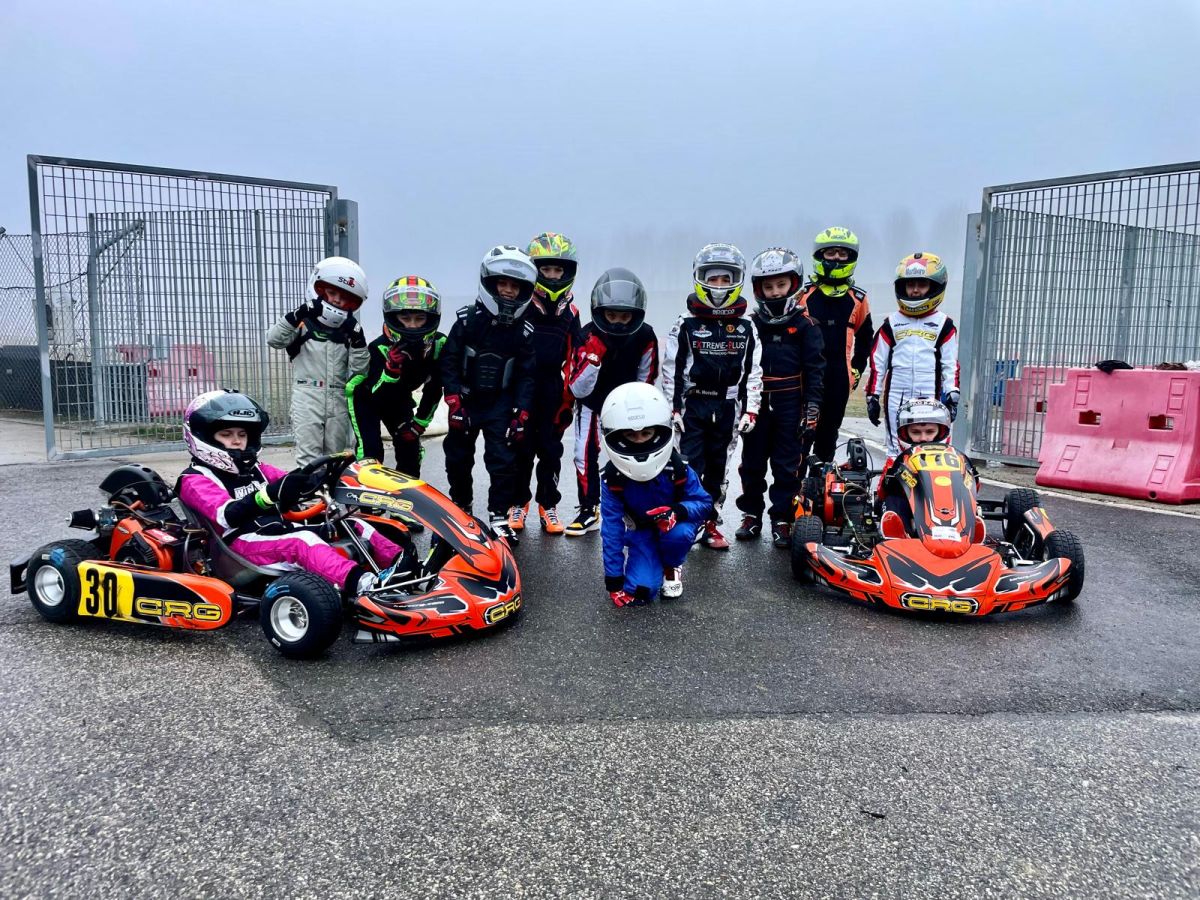 Un successo la prima giornata di Scuola Kart MINI Briggs